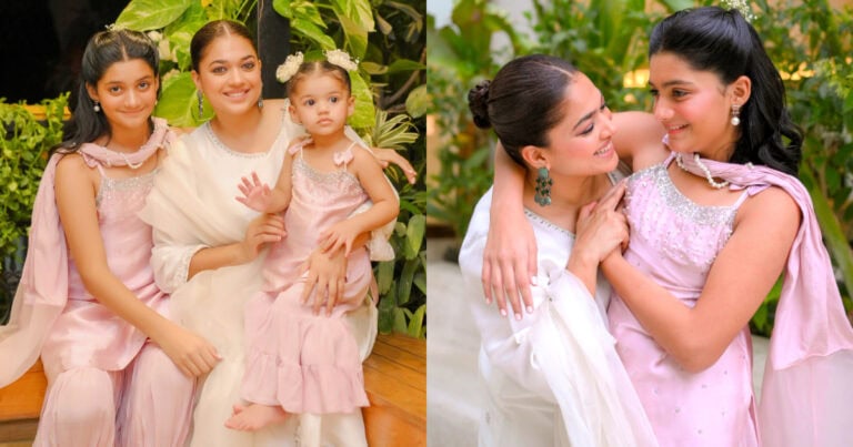Sanam Jung Shares Stunning Pictures With Daughters