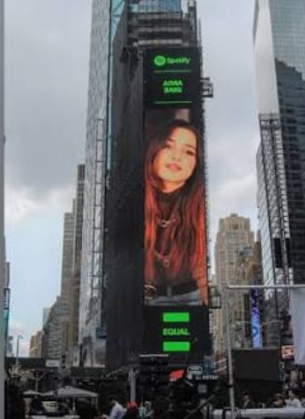 Naeema Butt’s Jibe At Celebrities Running Ads on Time Square NYC
